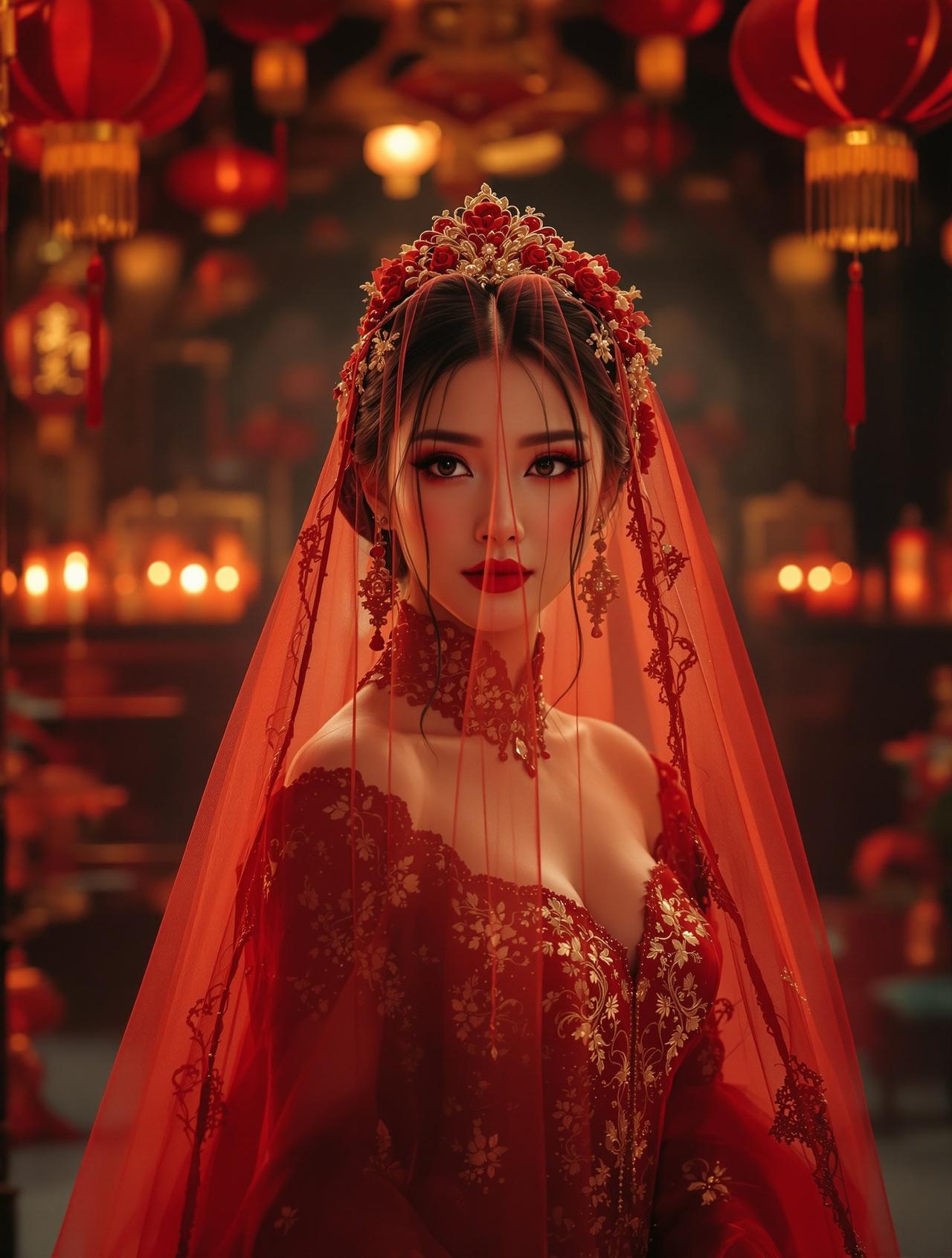 花蛋短剧《替嫁新娘是大佬》- 先婚后爱题材短剧封面